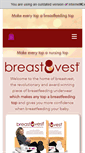 Mobile Screenshot of breastvest.co.uk